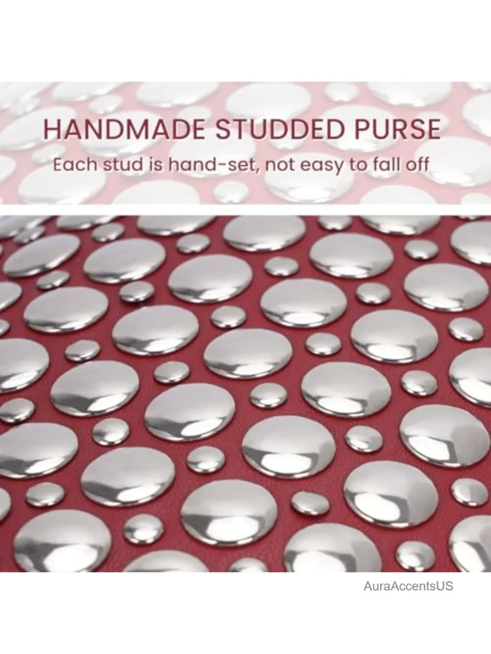 N/A handmade studded